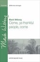 Come Ye Thankful People Come SATB choral sheet music cover